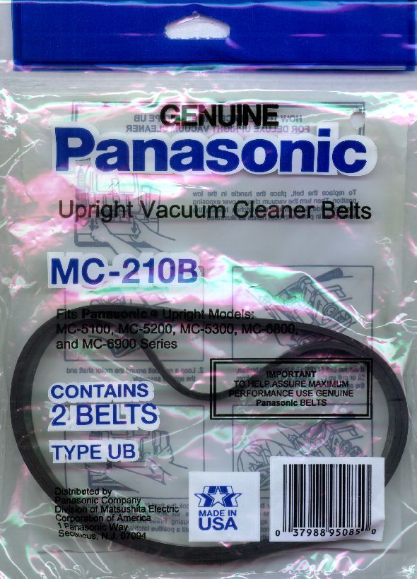 Panasonic UB-2pk, Part Number MC-V210B